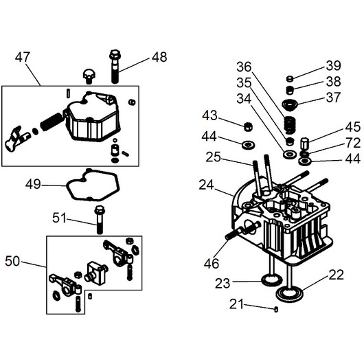 Головка цилиндра Champion DTP81E